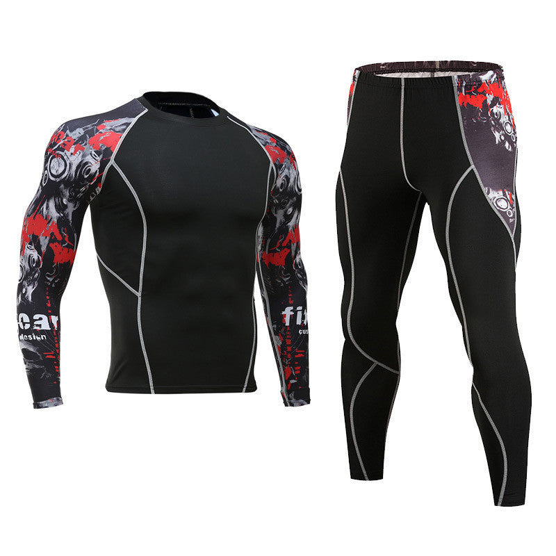 Flower Rashguard Set