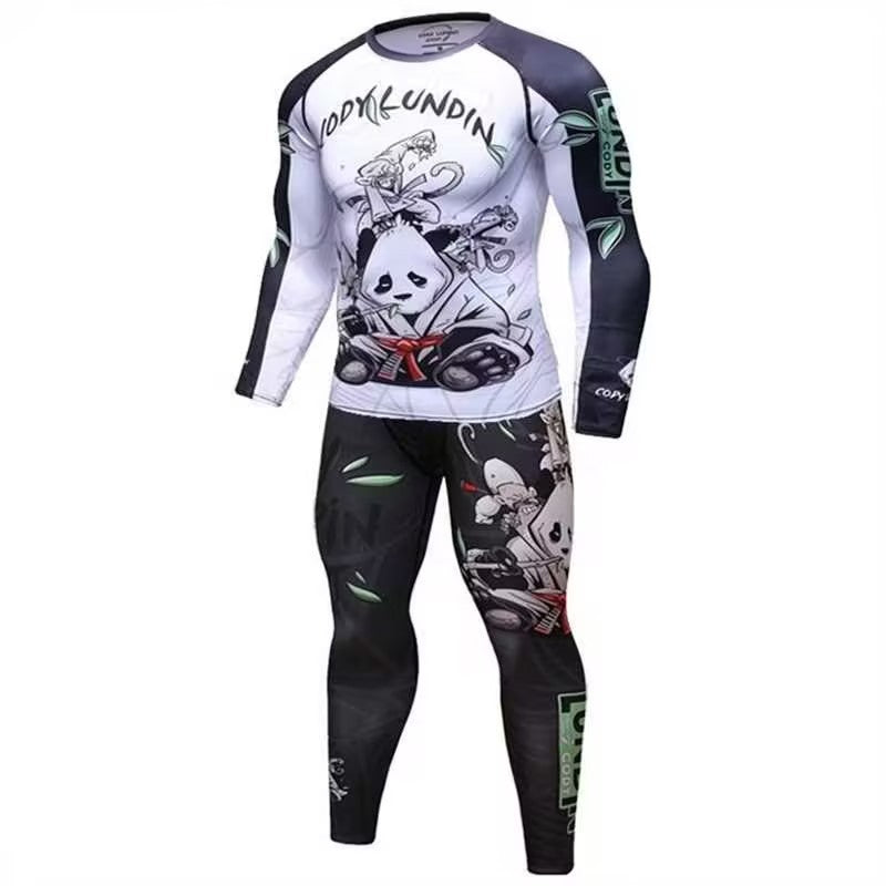 Rashguard set, Chinese Panda